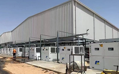 Chiller operation for blow molding production in the challenging climate of Somalia