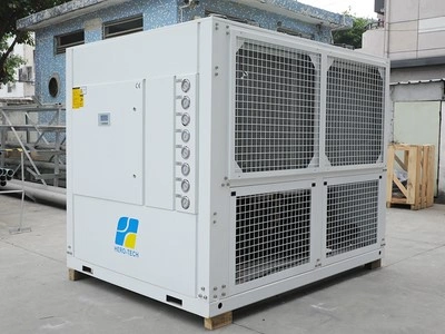 Air-Cooled Scroll Chiller with Four Compressors