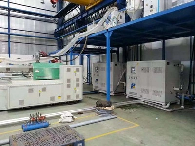 On-site installation of an industrial chiller for the ink manufacturing process at Sima Chemical, Germany