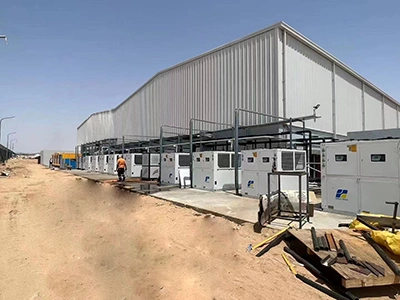 Chiller operation for blow molding production in the challenging climate of Somalia
